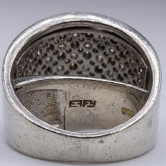 Effy 2 Carat Diamond 14k White Gold Dome Cocktail Ring