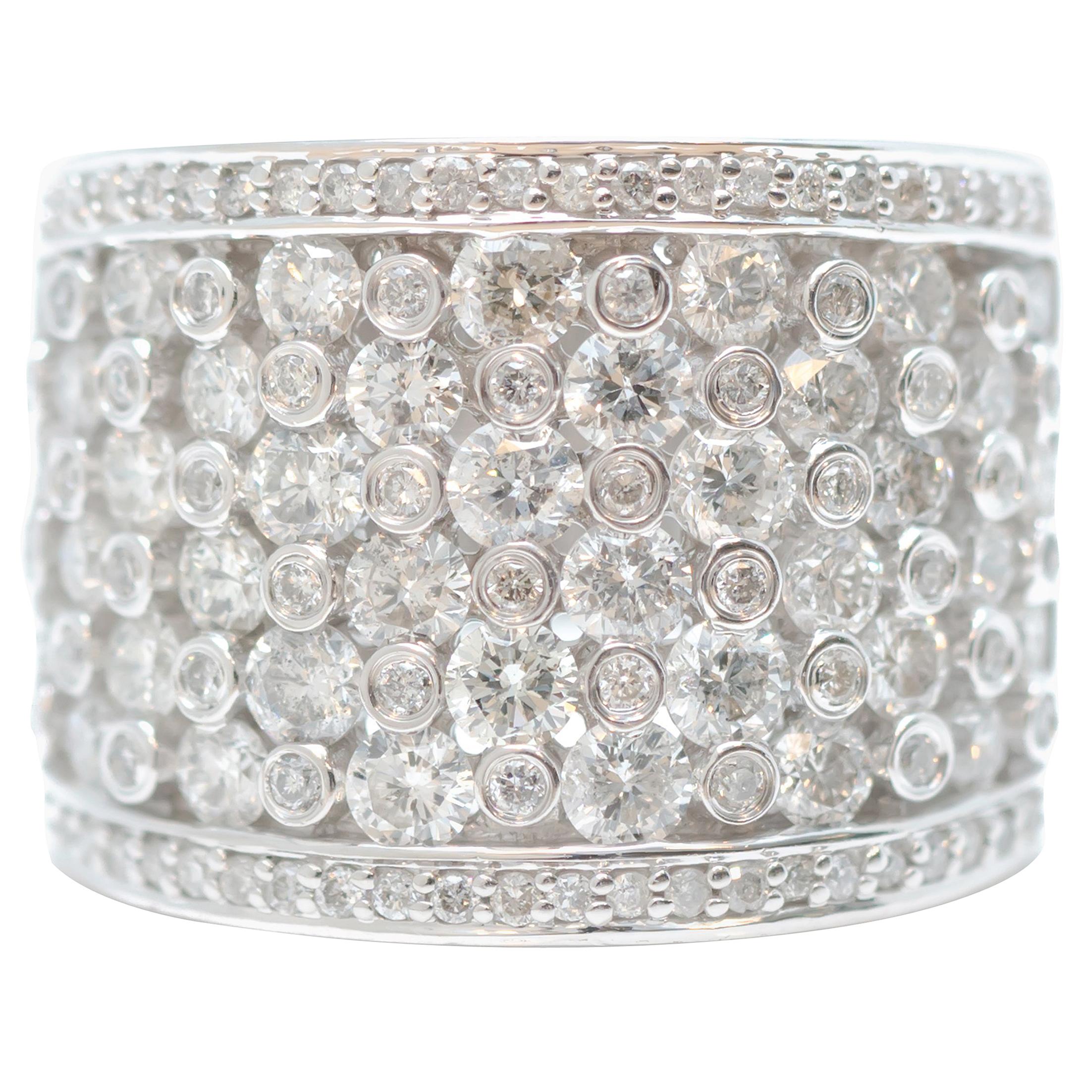 Effy 2 Carat Diamond and 14 Karat White Gold Cocktail Ring For Sale at  1stDibs | 2.0 carat diamond ring, 2 carat diamond cocktail ring, 2 carat  gold diamond ring
