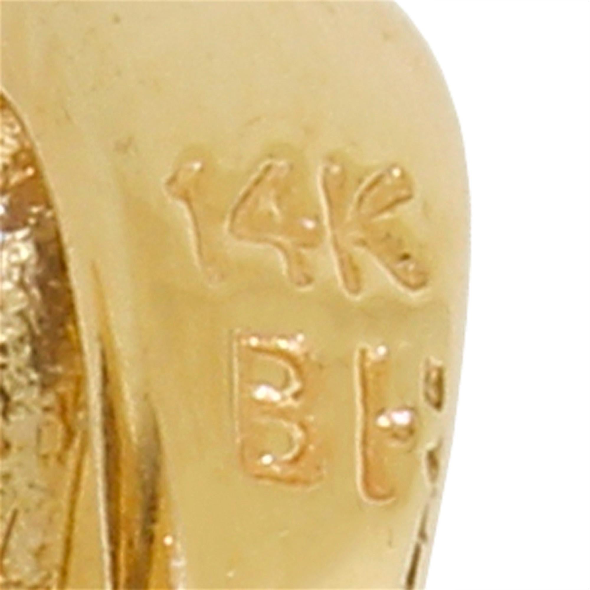 Modern Effy BH 14 Karat Gold Pendant for Necklace Cognac Diamond Topaz and Smoky Quartz