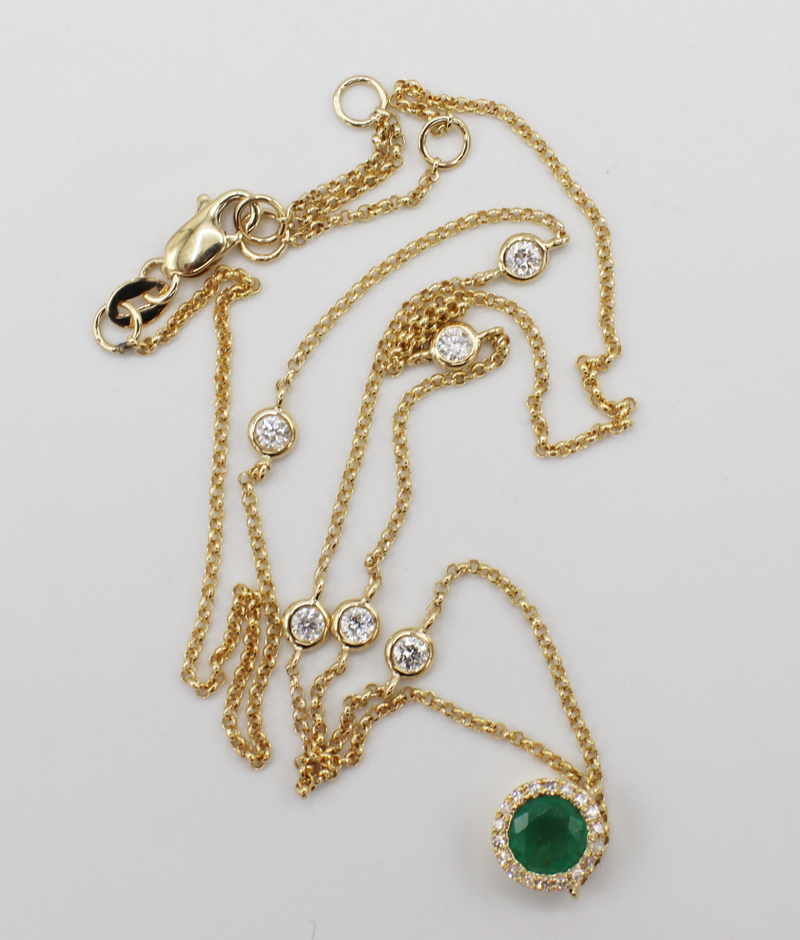 effy emerald necklace