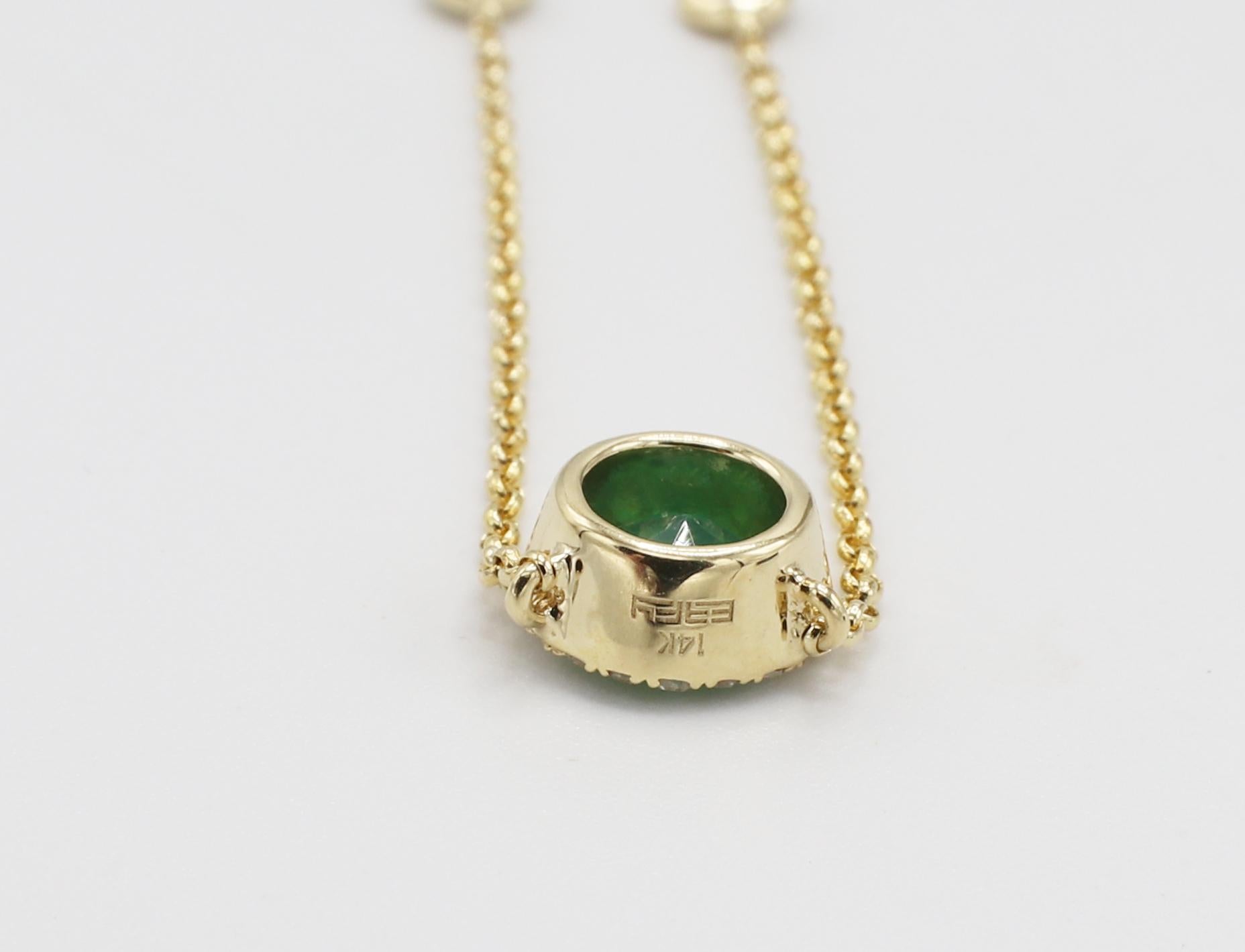 effy brasilica emerald necklace