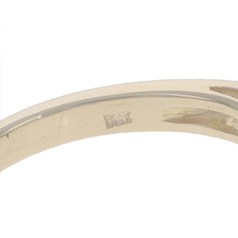 EFFY Dreisteiniger Ring mit Smaragd und Diamant - Gelbgold 14k Oval 1,95ctw 2