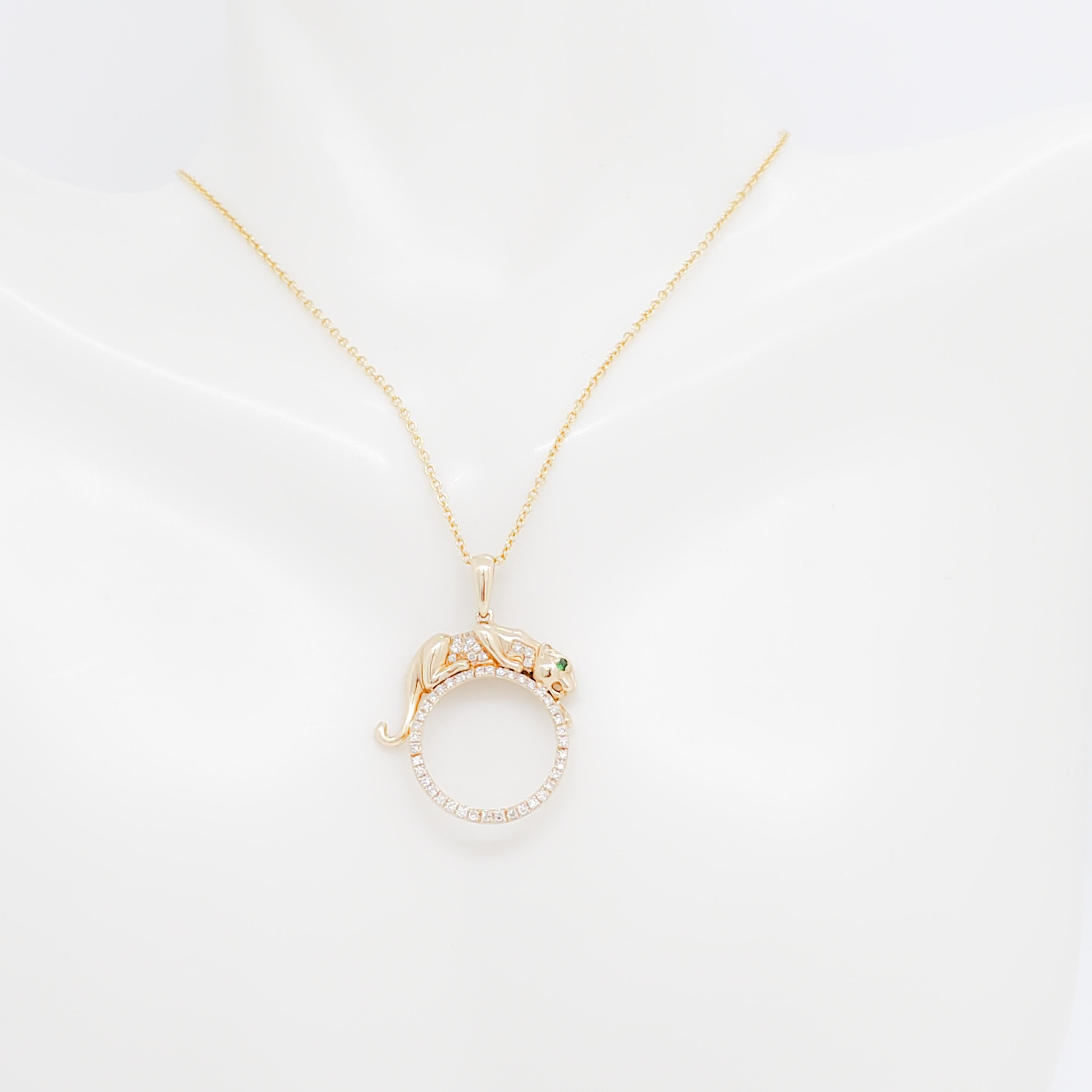 effy panther pendant