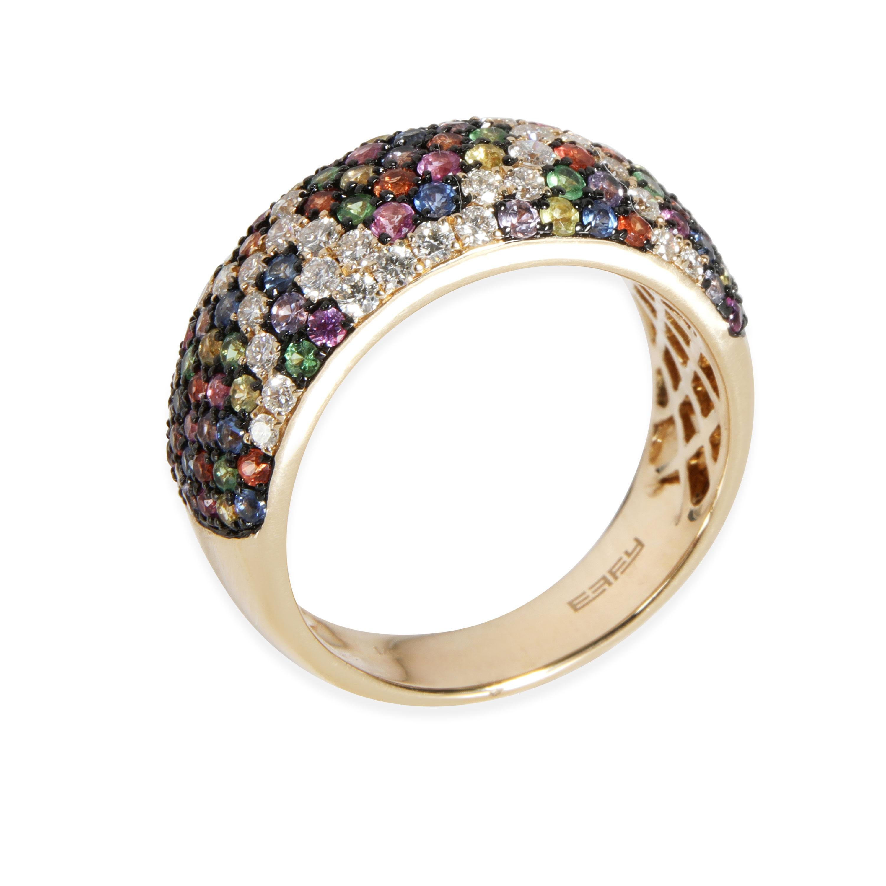 Effy Multi Colored Sapphire Diamond Dome Ring in 14K Yellow Gold Mix 0.53 CTW

PRIMARY DETAILS
SKU: 111751
Listing Title: Effy Multi Colored Sapphire Diamond Dome Ring in 14K Yellow Gold Mix 0.53 CTW
Condition Description: Retails for 4925 USD. In