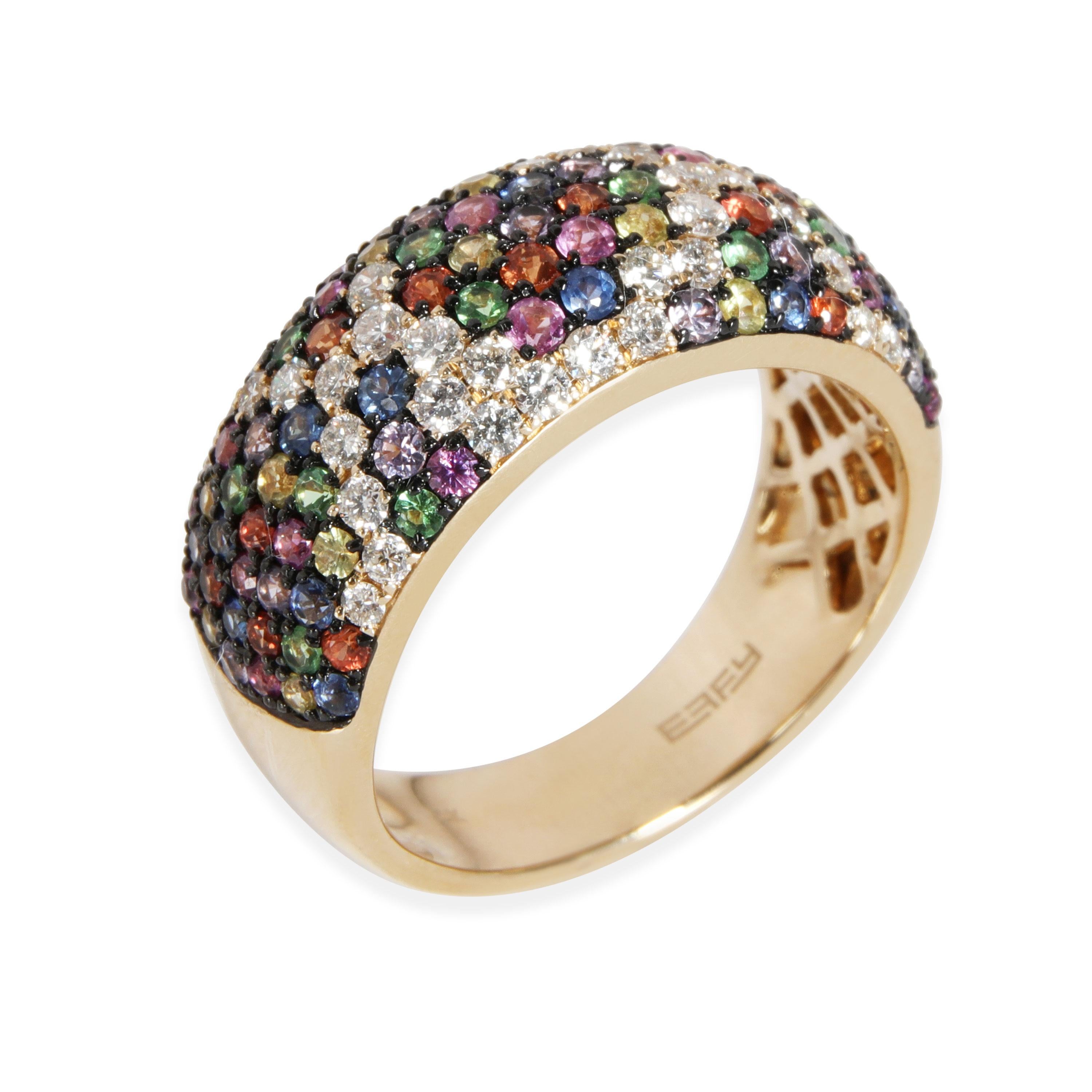 effy multicolor sapphire ring