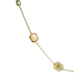 Effy Edelstein Station Halskette 14K Gelbgold 19" Länge Modern Designer