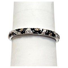 Effy Multicolor Diamond Band Ring in 14Kt White Gold