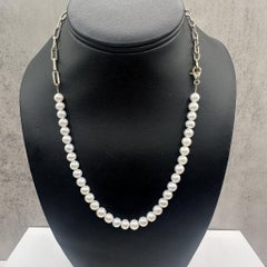 Effy Pearl Necklace 14K Yellow Gold Adjustable Designer