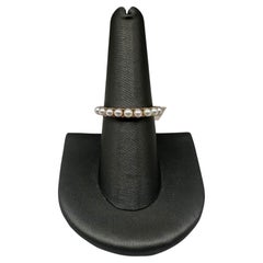 Effy Pearl Ring in 14kt Yellow Gold - 9 Freshwater Pearls, Size 7, New with Tag