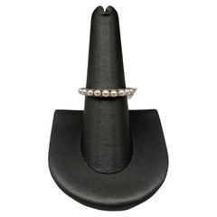 Effy Pearl Ring in 14kt Yellow Gold 9 Freshwater Pearls Size 7 New with Tag