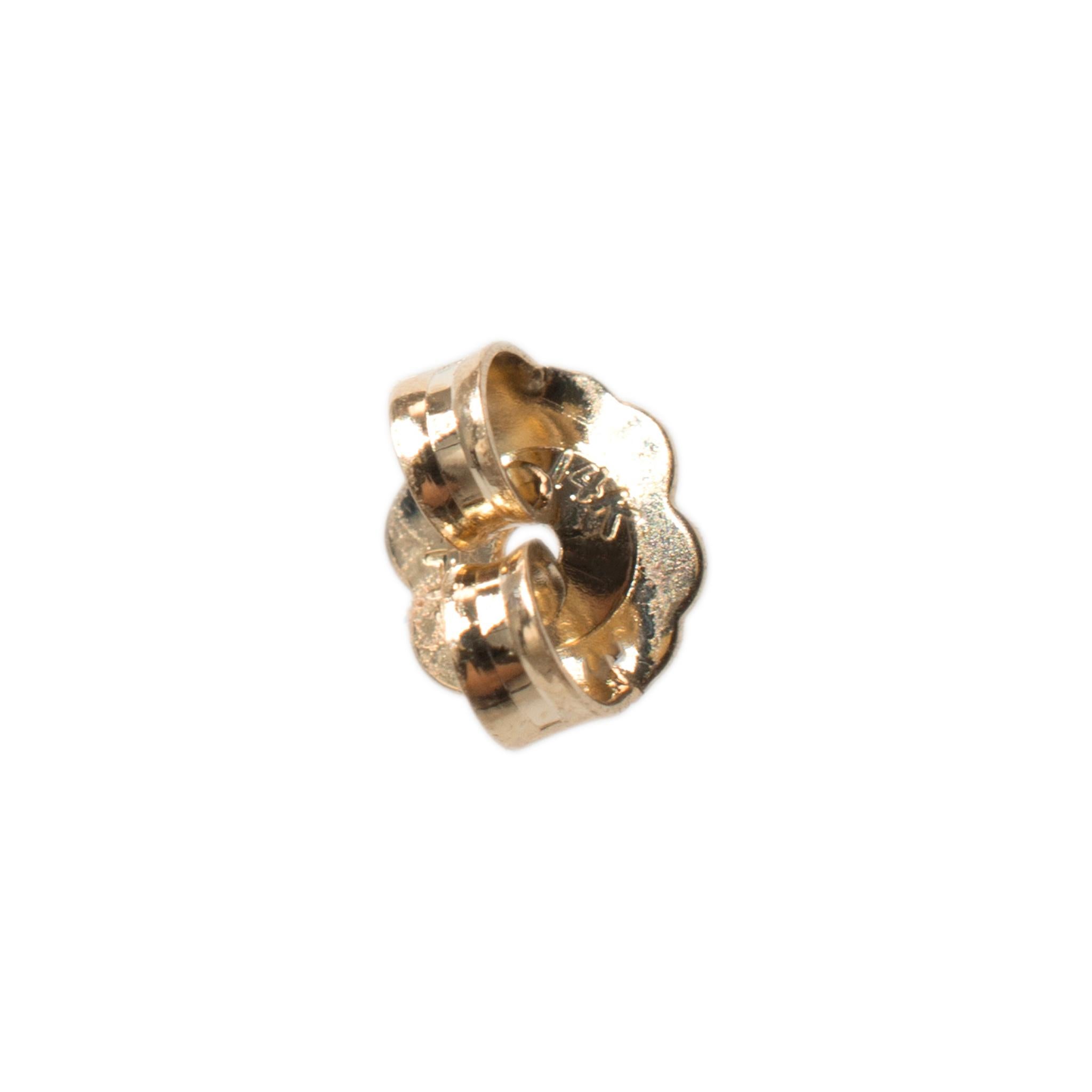 Orecchini Effy Seaside in oro giallo 14K con diamante e stella marina in vendita 1