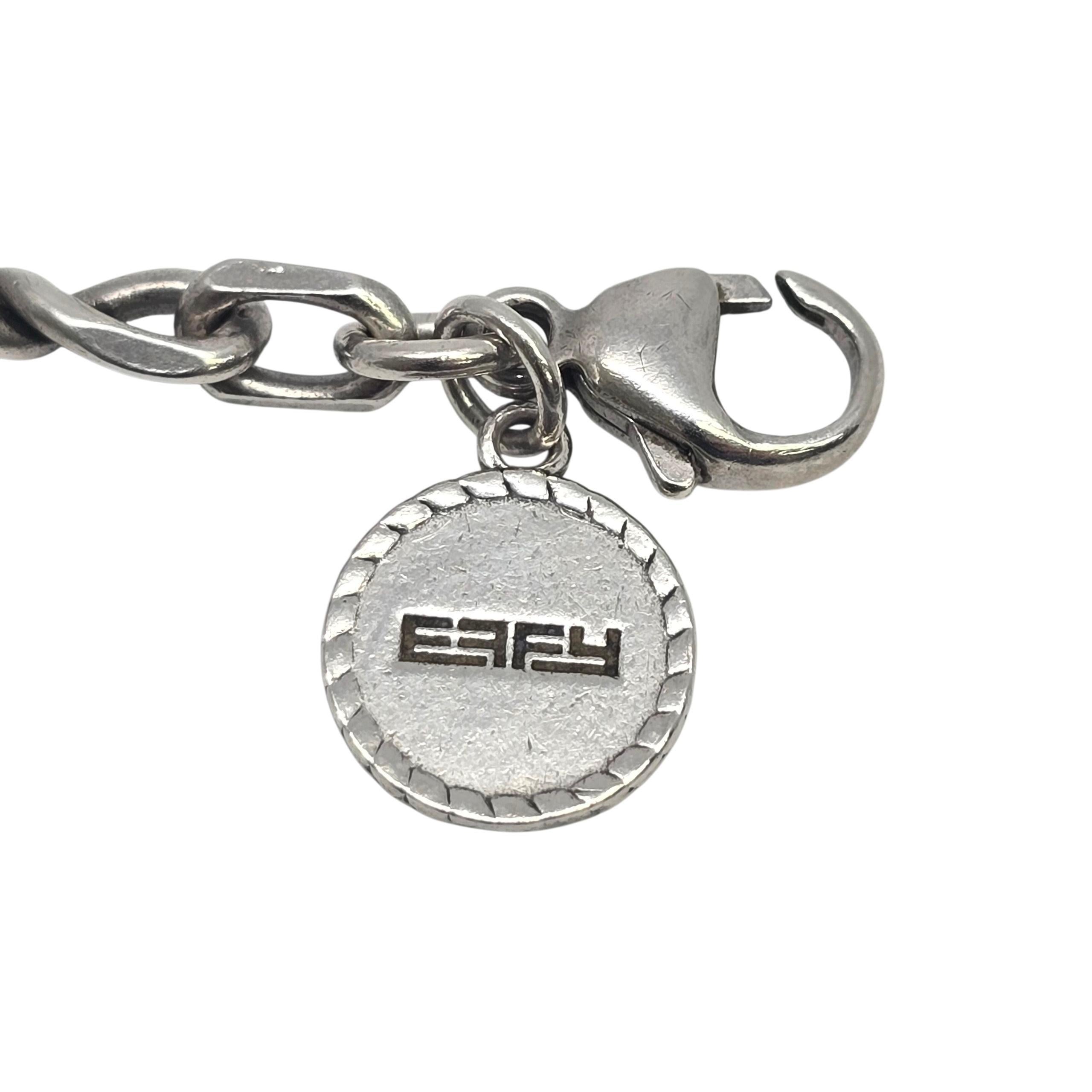 Pulsera para hombre Effy Twist Link de plata de ley #22484 en venta 2
