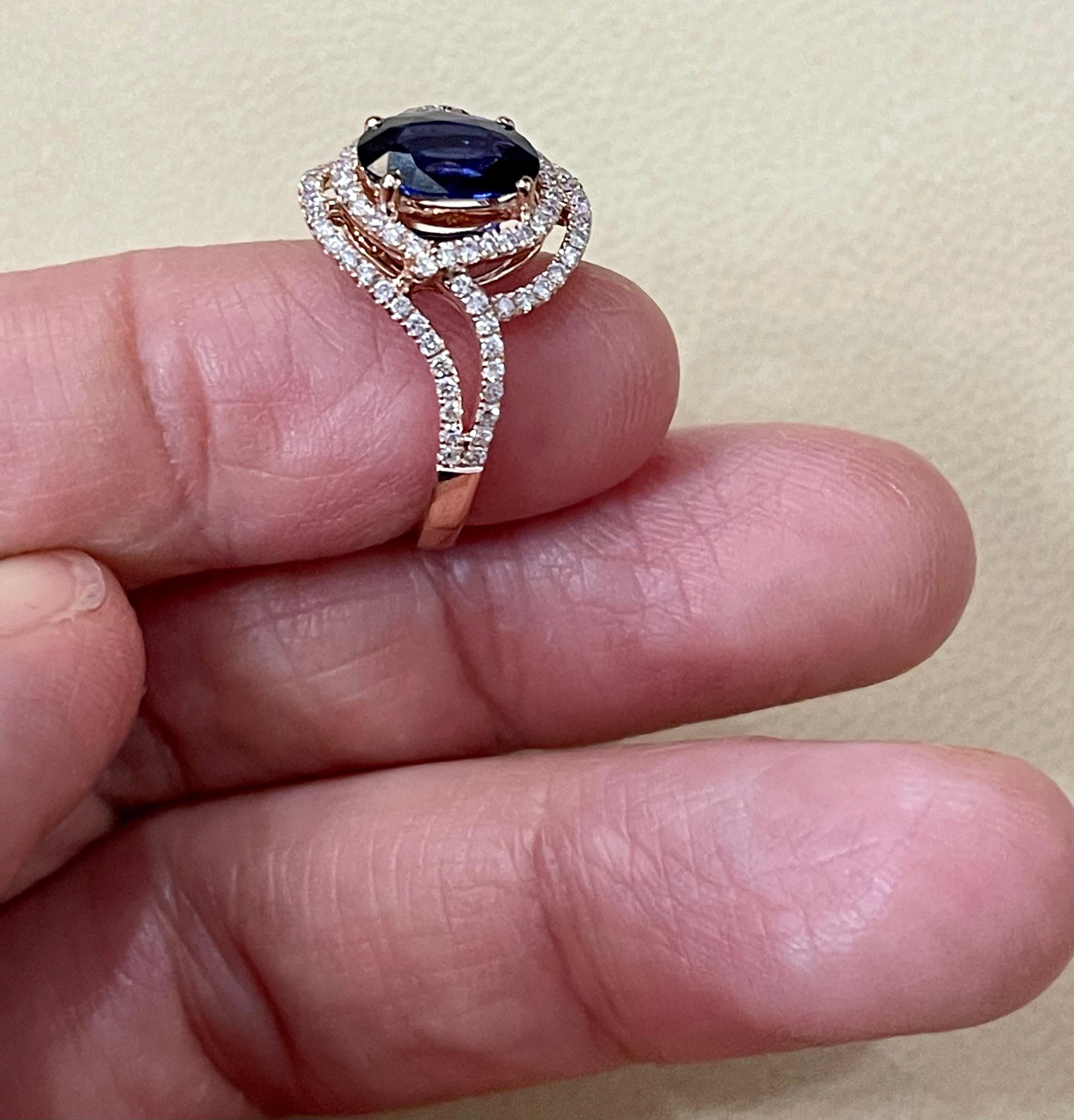 14 carat sapphire ring