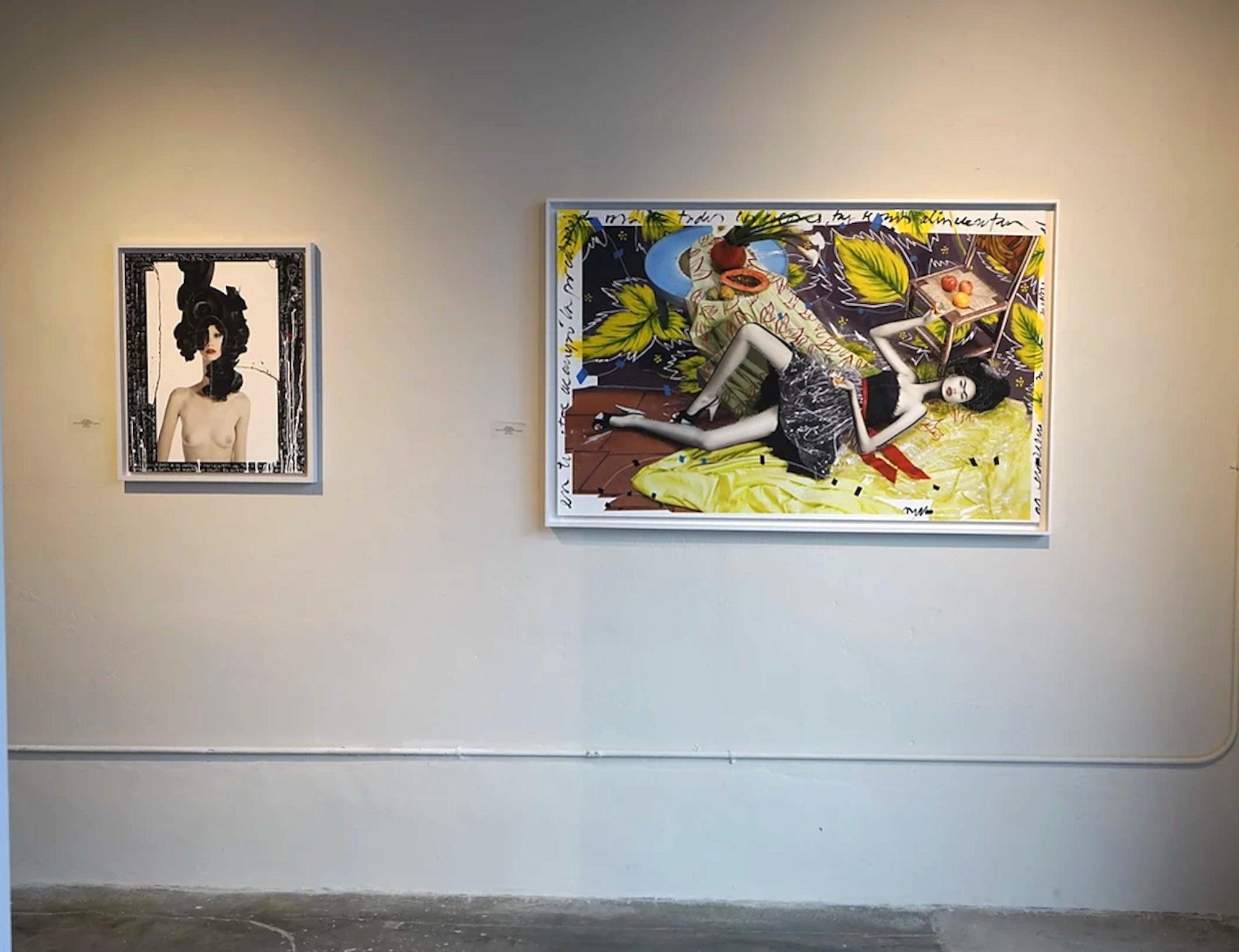 Frida colorée. Photographie encadrée par l'artiste en vente 4