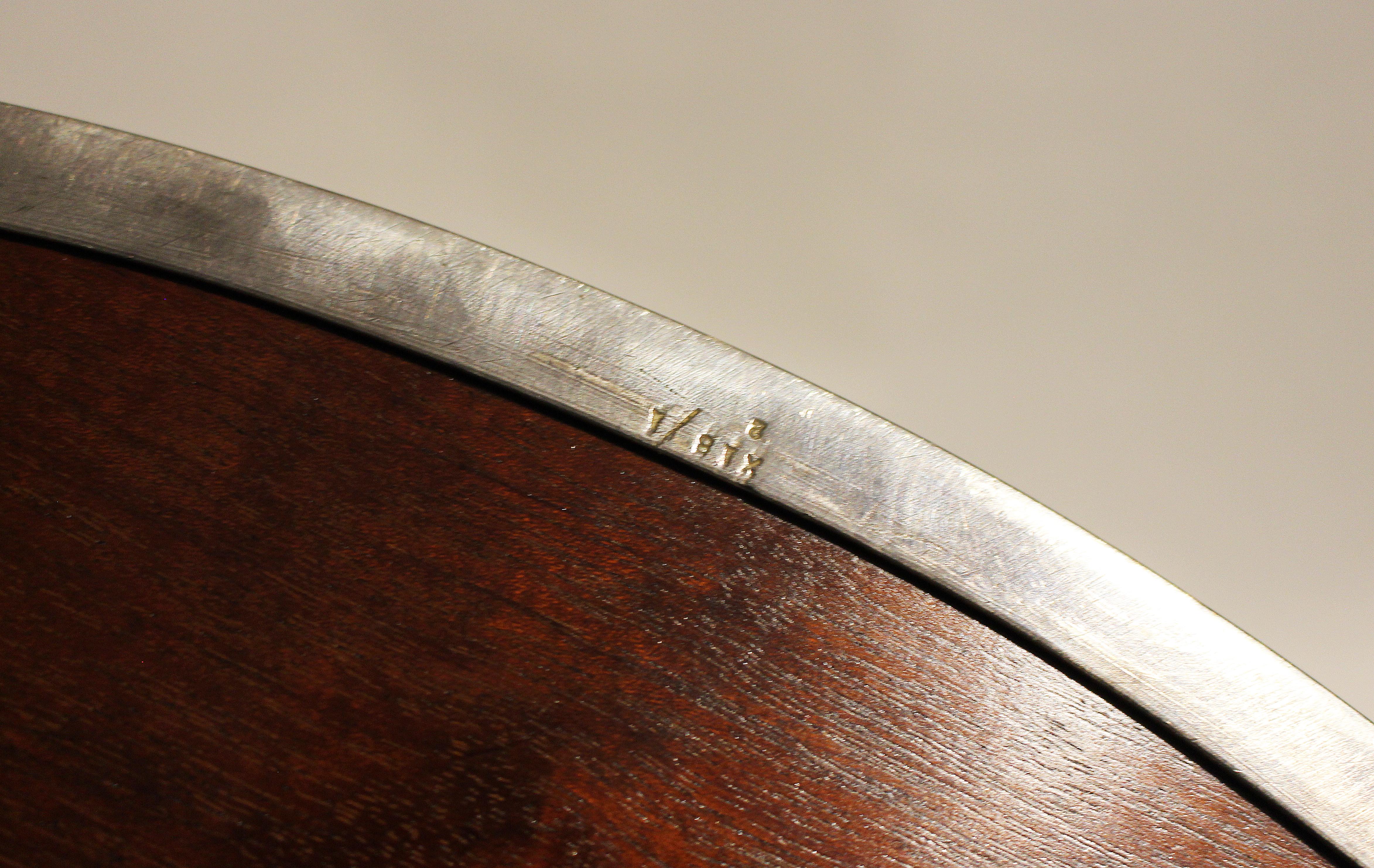 19th Century EG Webster and Son's American Silver on Nickle Tray