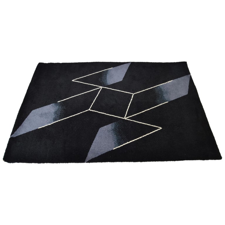 Ege Rya Art Line Danish Wool Rug Designed by Joseph Albers 1954 ...
