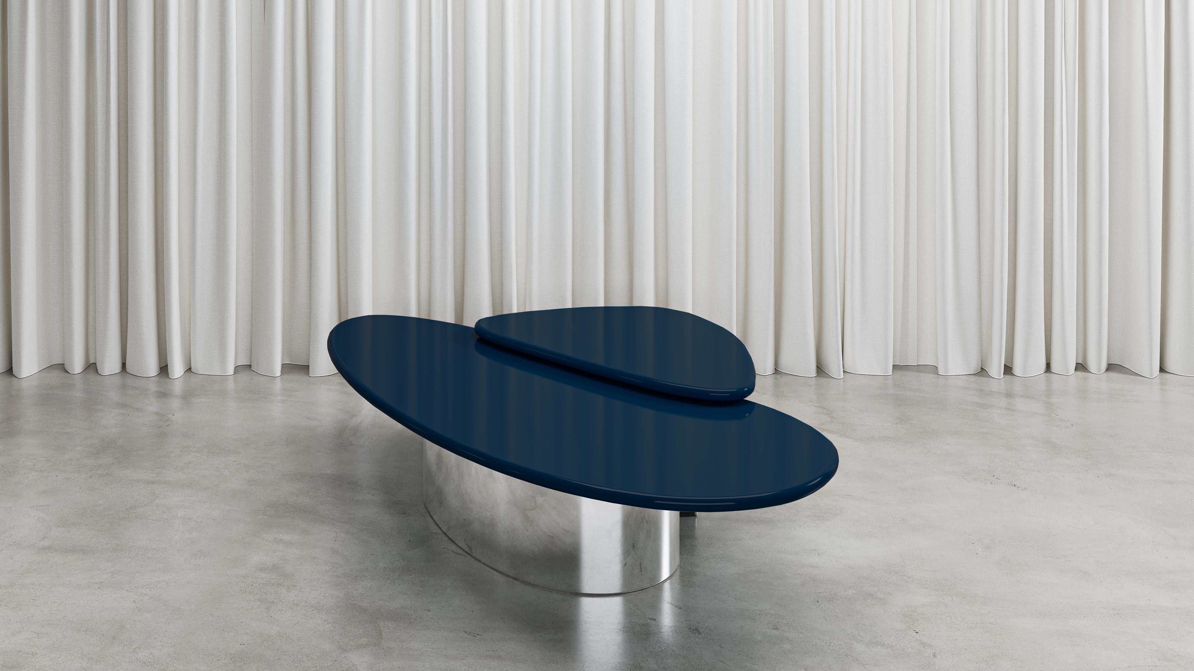Egeo cofee table by Reverso Studio, set of 2 In New Condition For Sale In Milano, IT