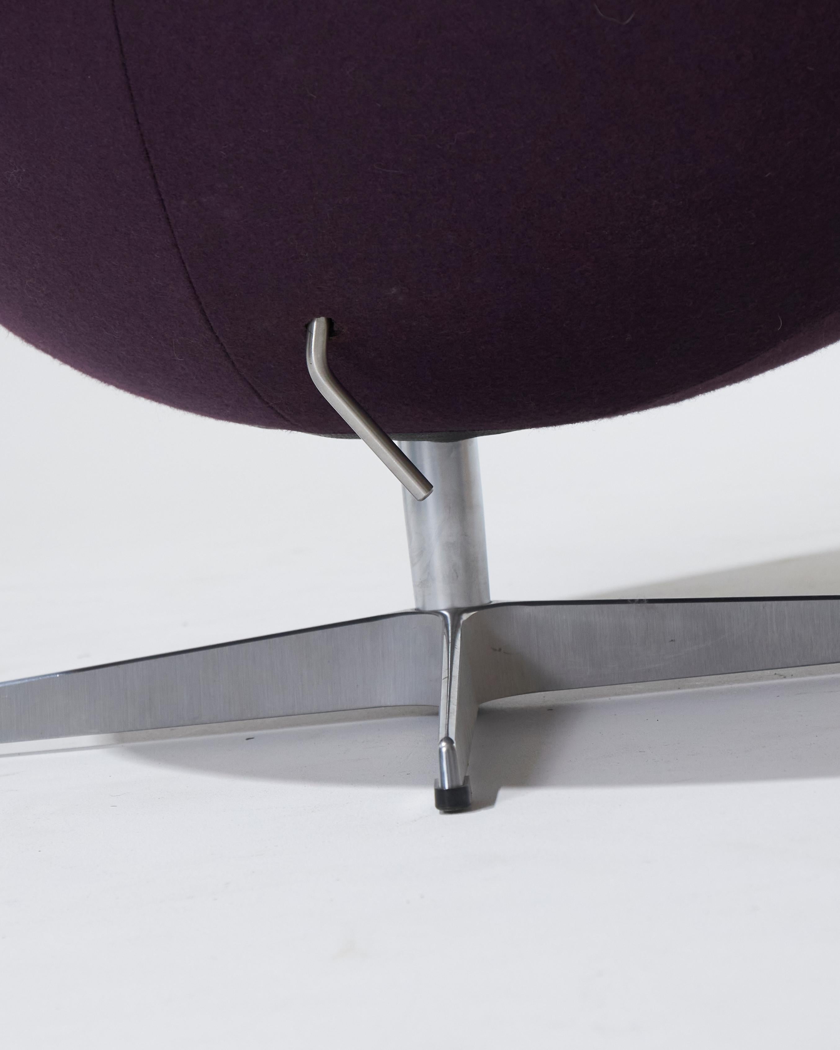 Poltrona Egg di Arne Jacobsen, anni '60 in vendita 2