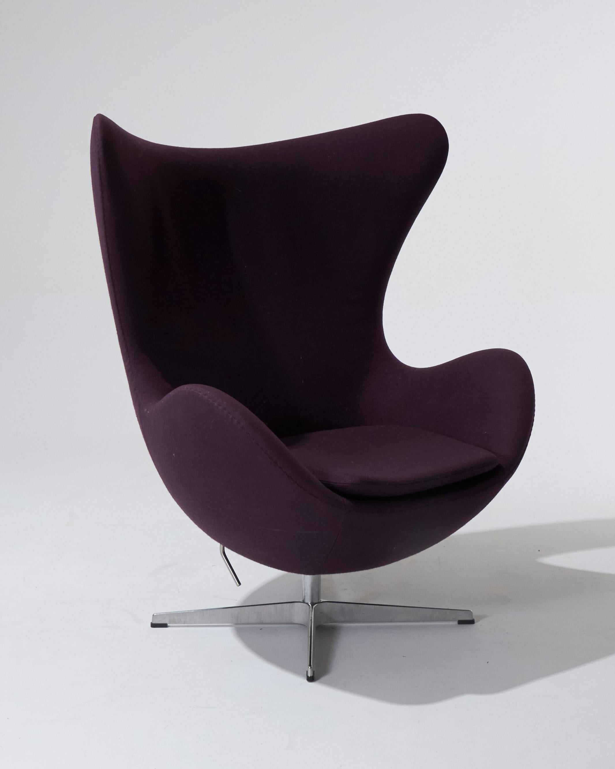 Poltrona Egg di Arne Jacobsen, anni '60 in vendita 4