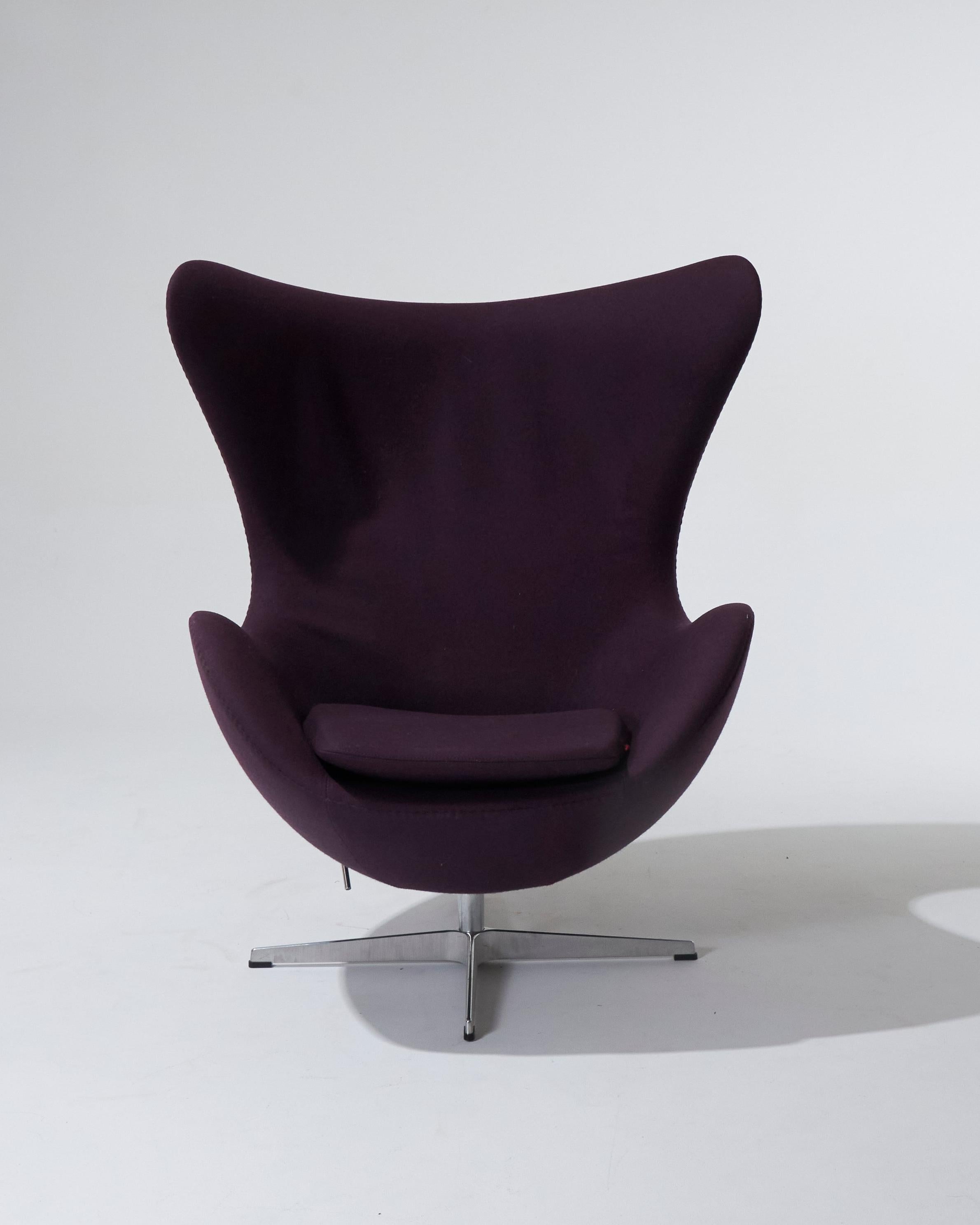 Poltrona Egg di Arne Jacobsen, anni '60 in vendita 5