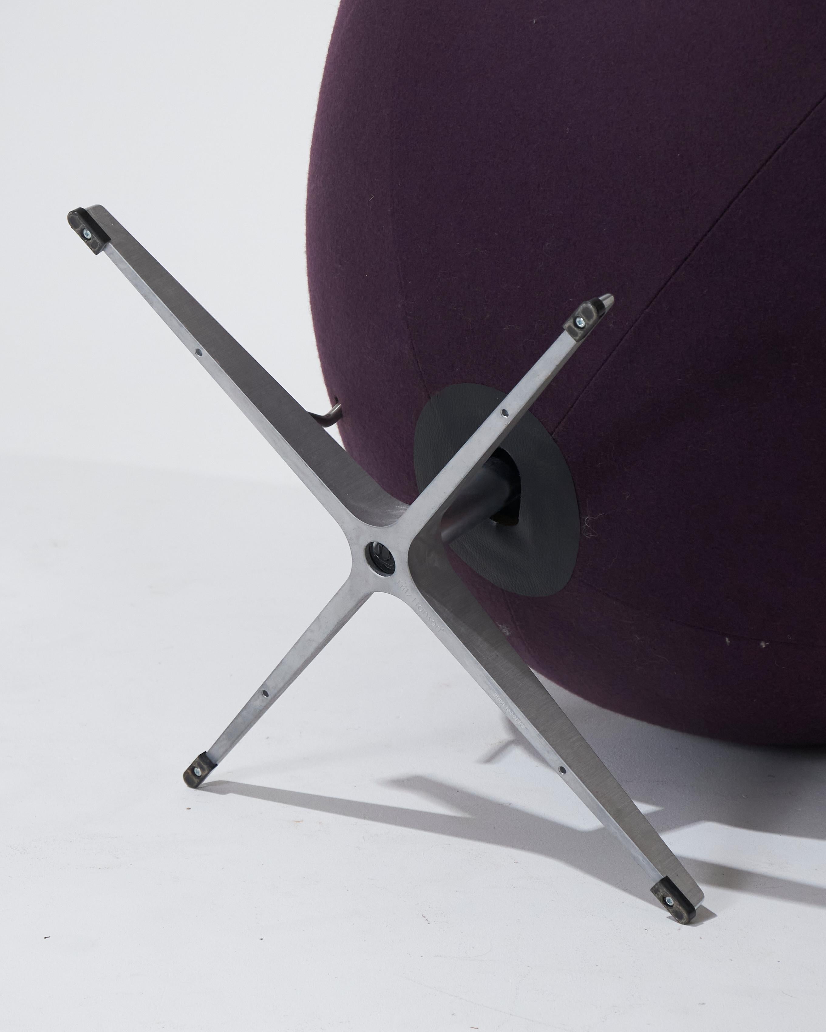 Poltrona Egg di Arne Jacobsen, anni '60 in vendita 8