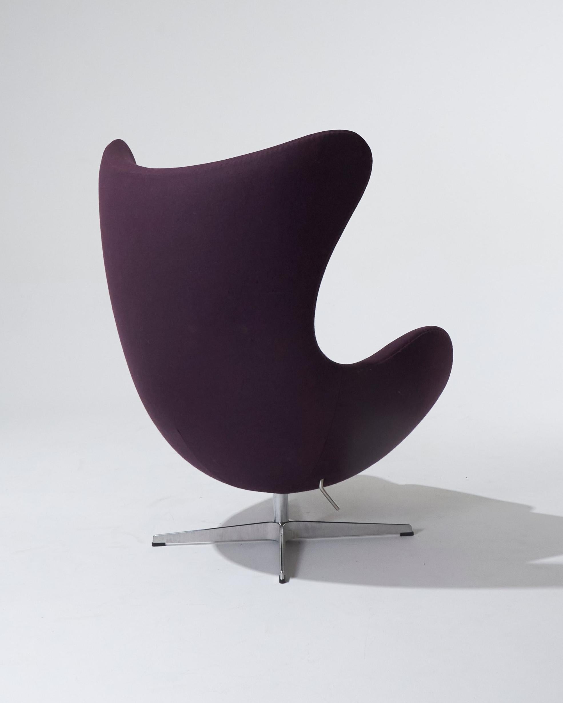 Poltrona Egg di Arne Jacobsen, anni '60 In condizioni buone in vendita a PARIS, FR