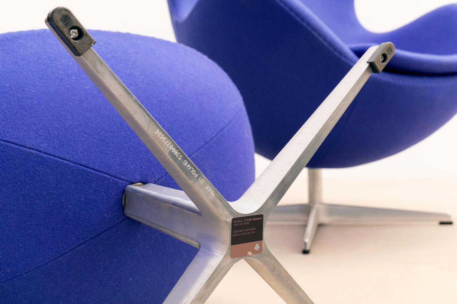 Eierstuhl von Arne Jacobsen für Fritz Hansen, 2014 im Angebot 4