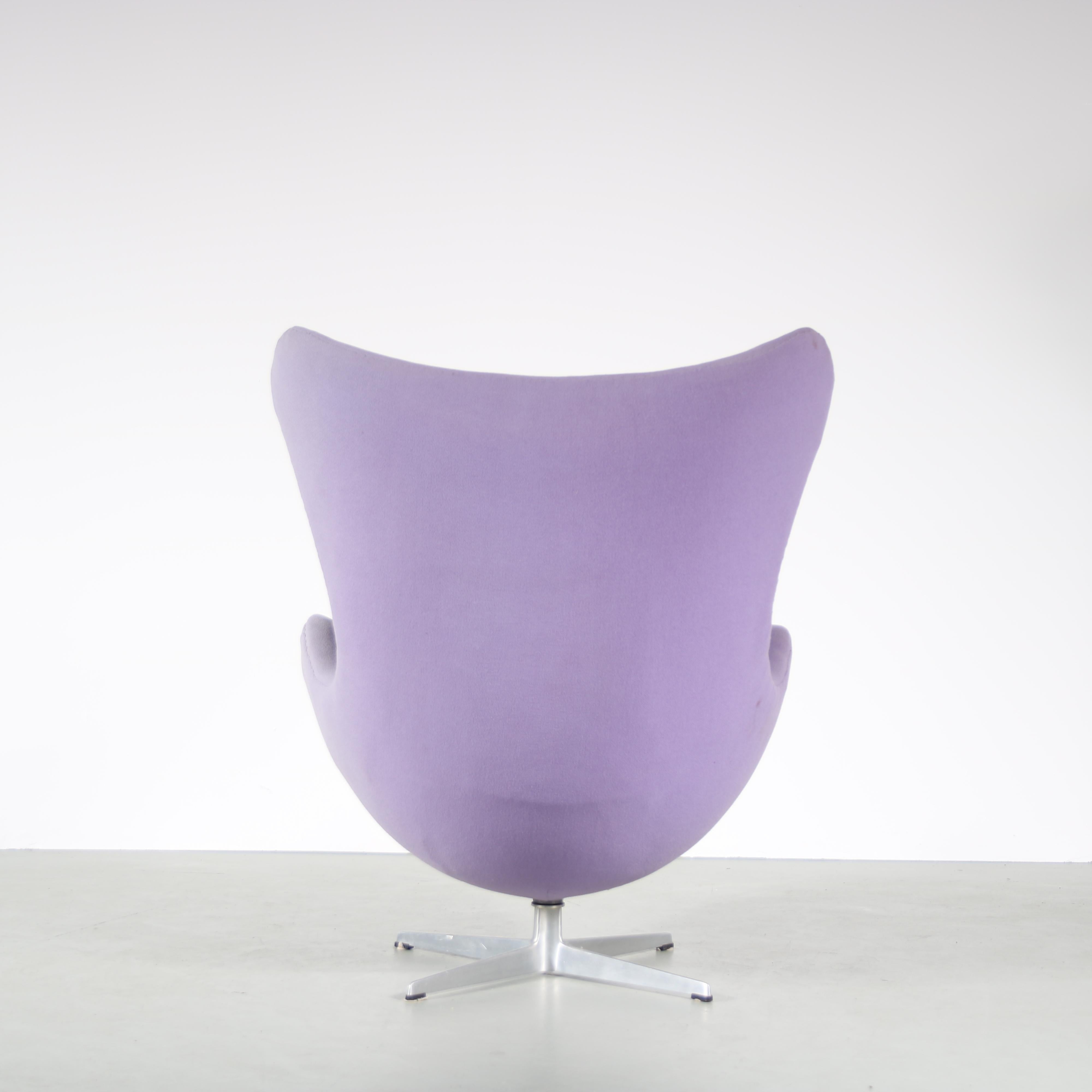 Metal “Egg” Chair by Arne Jacobsen for Fritz Hansen, Denmark 1960