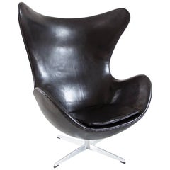 Egg Chair by Arne Jacobsen for Fritz Hansen Original Early Edition, Denmark