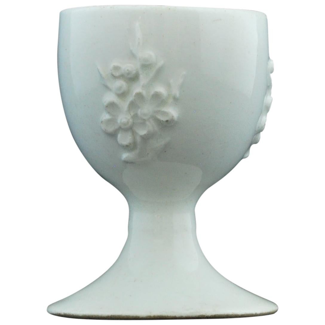 Egg Cup, Bow Porcelain Factory, circa 1752