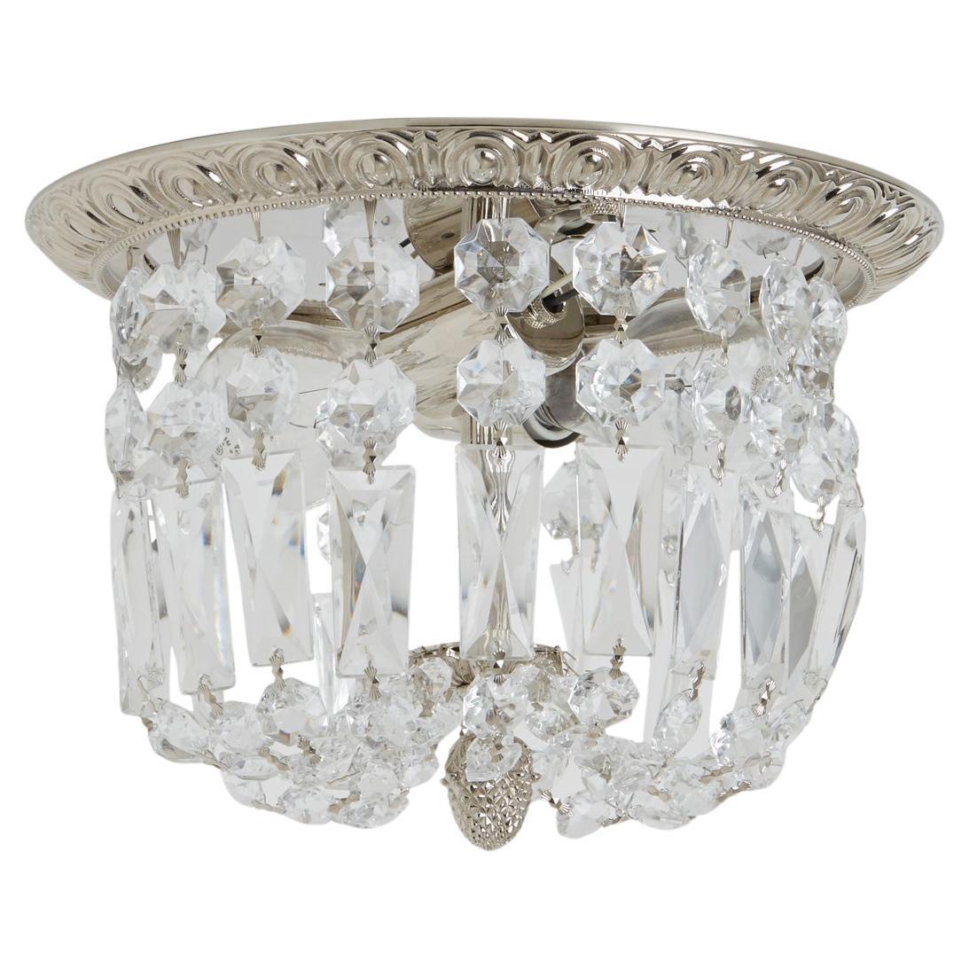 Egg
Dart Draped Ceiling Light in Polished Nickel