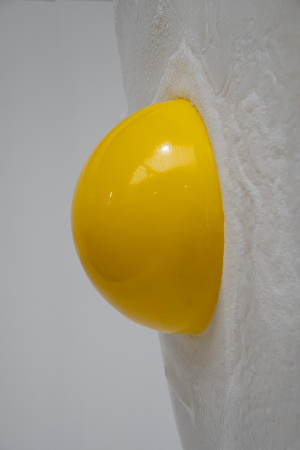 Egg Floor lamp by Michel Froment, France 1990s For Sale 3