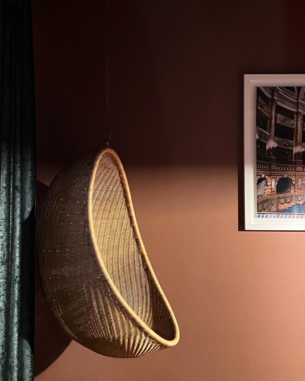 Scandinavian Egg Hanging Chair by Nanna Ditzel, Authentic Historical Edition, 1959 For Sale