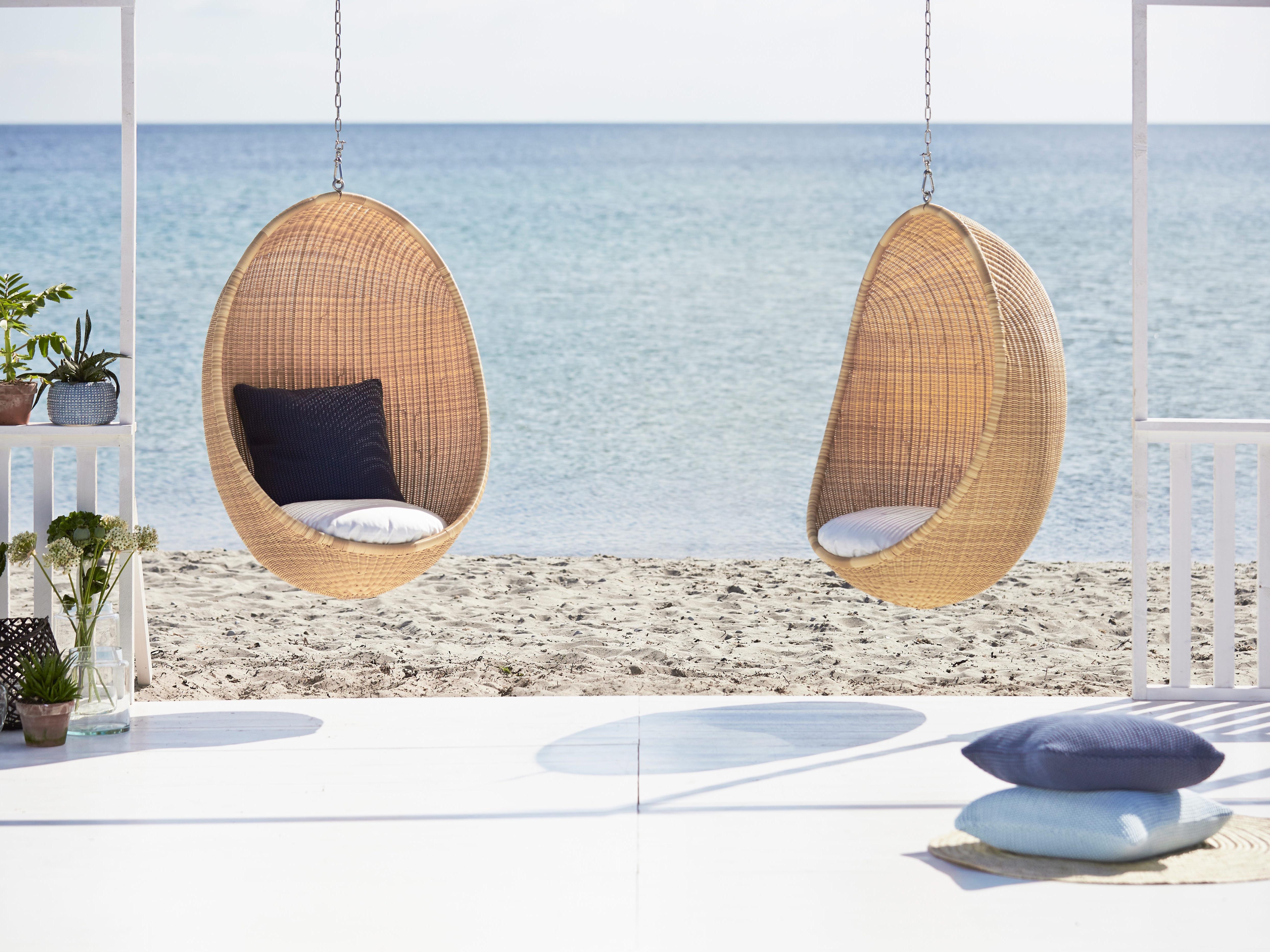 Egg Hanging Chair by Nanna Ditzel, New Edition For Sale 3