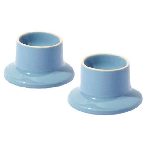 Egg holder / Denim blue / set of 2 by Malwina Konopacka For Sale