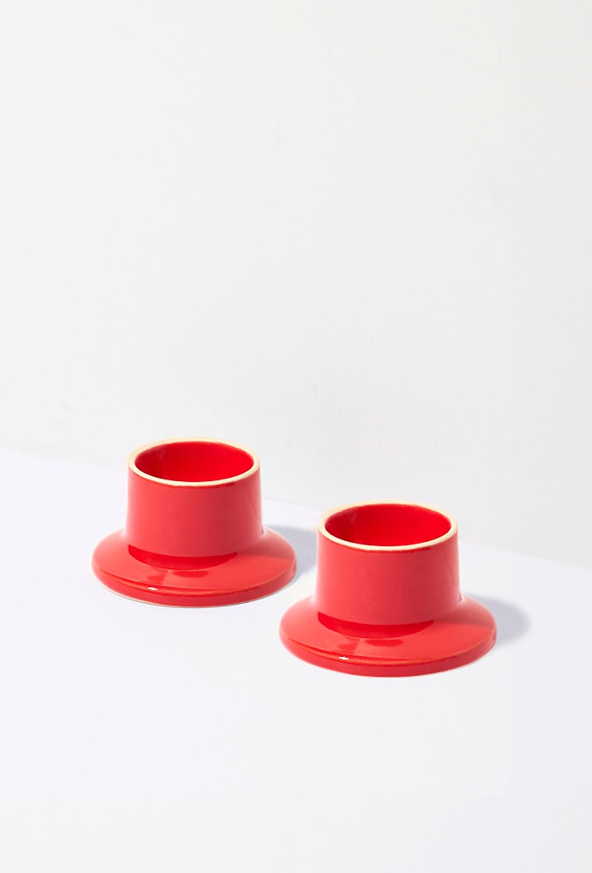 The egg holder JULA complements the OKO / Design breakfast set. This small, colorful tableware piece will brighten up any breakfast! Selling in set of two. 