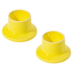 Egg holder / Yellow / set of 2 by Malwina Konopacka