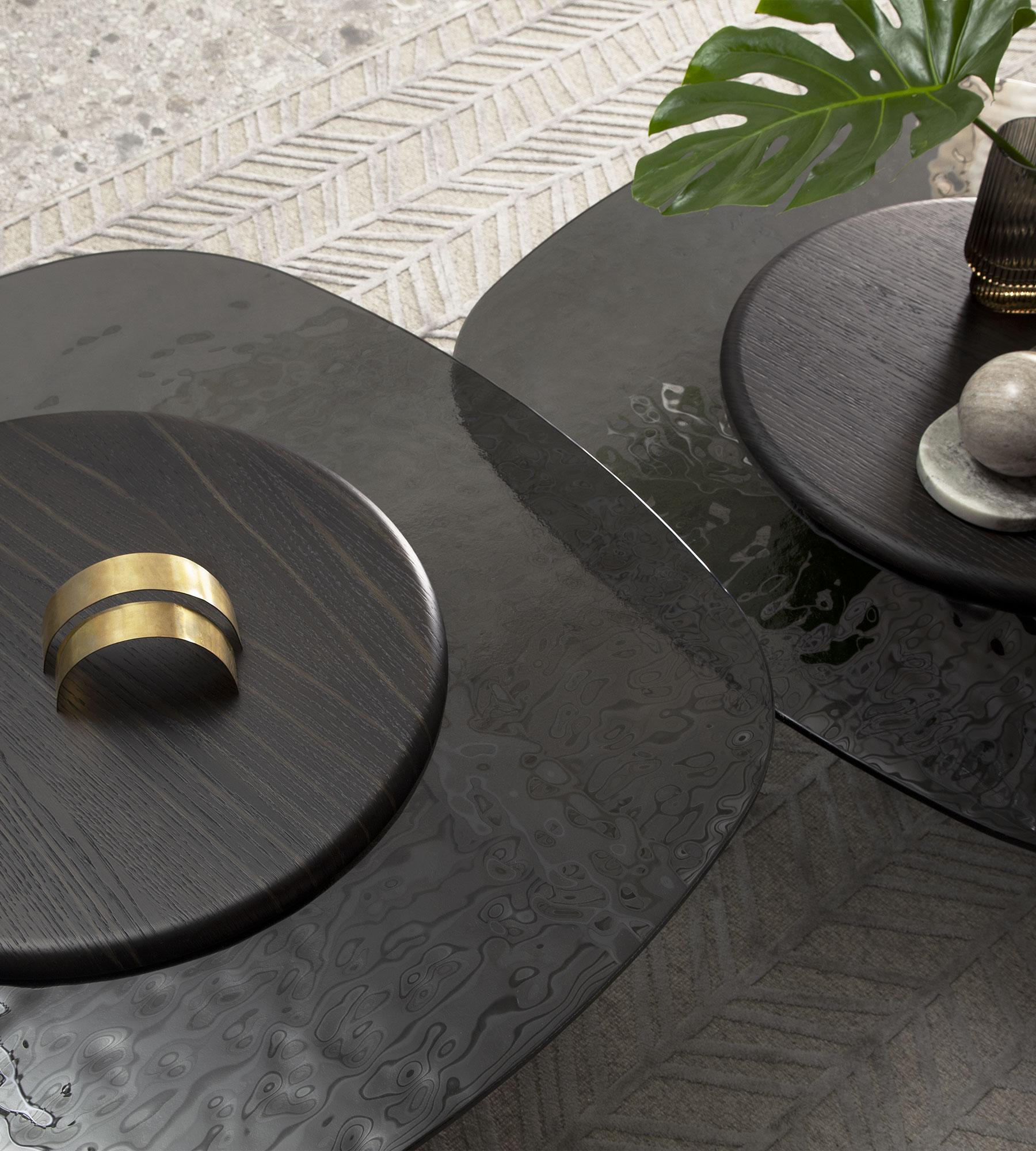 Post-Modern Egg Laguna Oak Coffee Table by Morica Design For Sale