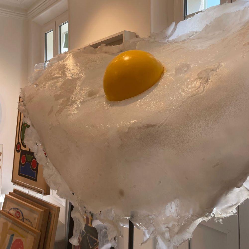 French Egg Lamp For Sale