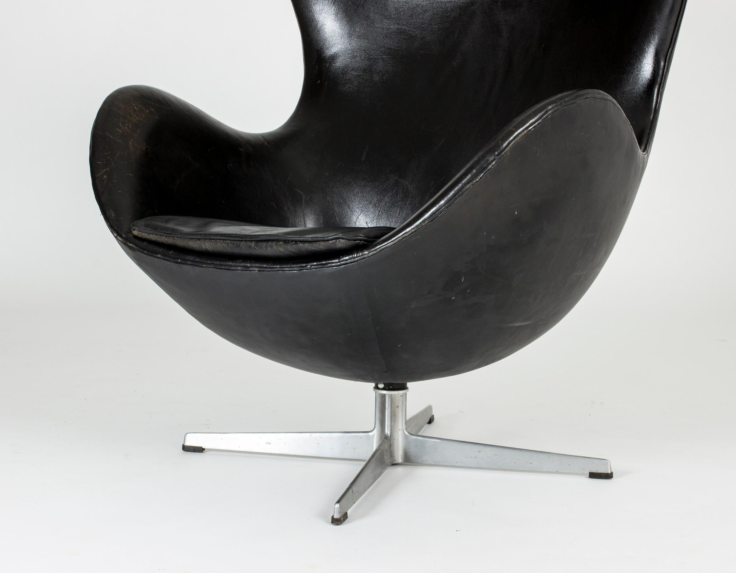 Aluminium Fauteuil de salon Egg d'Arne Jacobsen en vente
