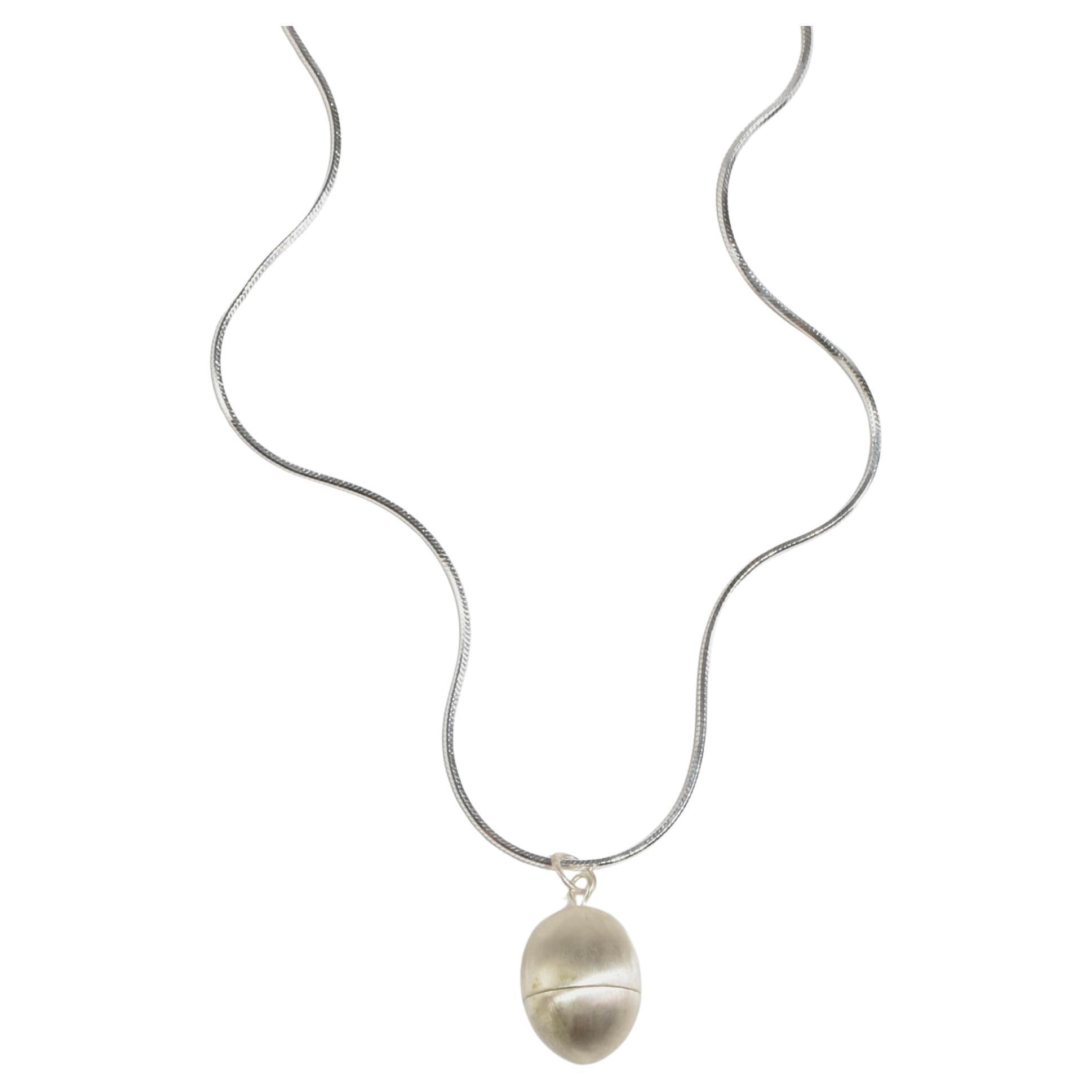 Egg Pendant Necklace