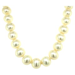 Egg Shaped Pearl Necklace