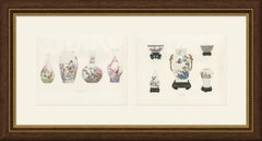 Egg-shell Vases and Bowls with Cocks and Hens, Two Color Plates, 1911
