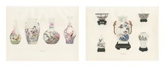 Egg-shell Vases and Bowls with Cocks and Hens, Two Color Plates, 1911