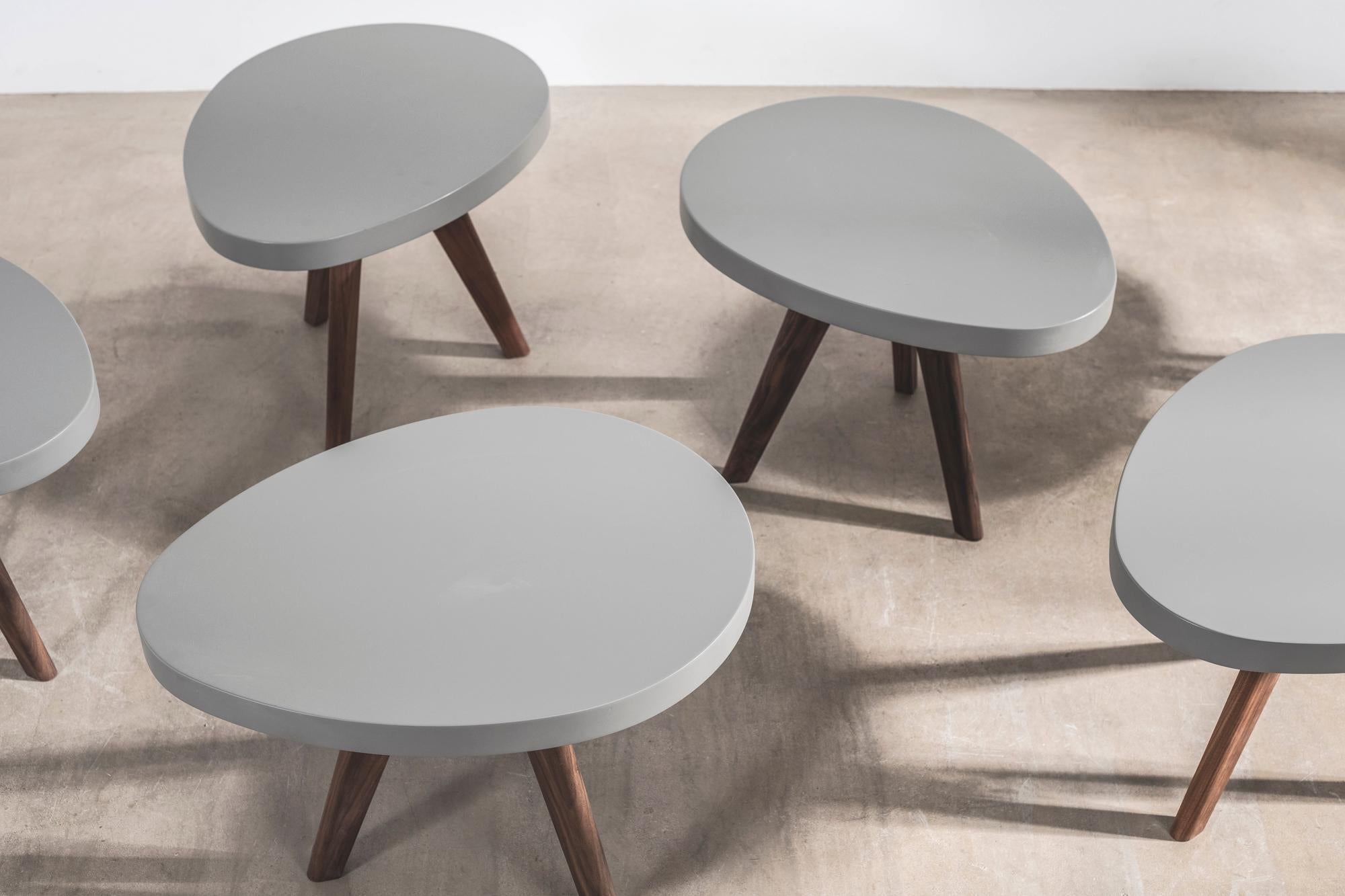 Egg Side Tables Designed by Russell Pinch For Sale 1