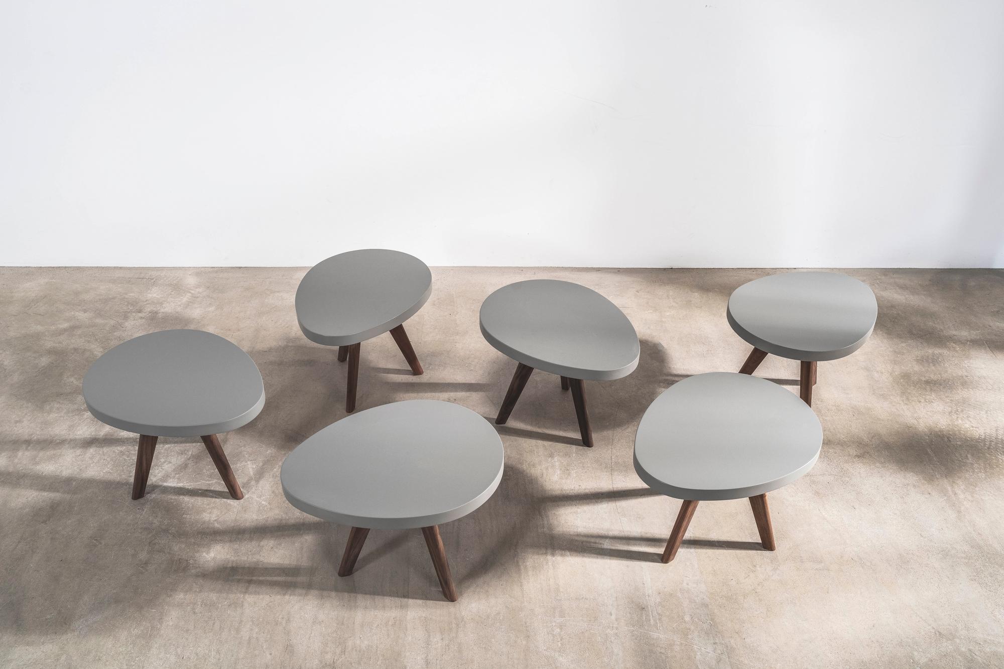 Egg Side Tables Designed by Russell Pinch For Sale 2