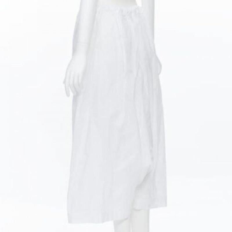 EGG TRADING 100% cotton extreme oversized drawstring waist drop croch pants S 1