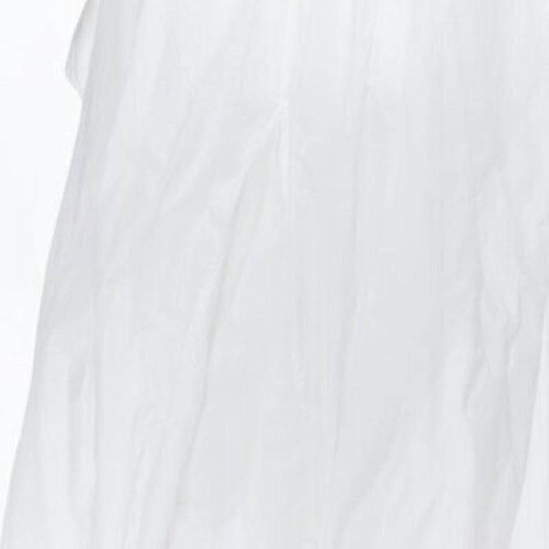 EGG TRADING 100% cotton extreme oversized drawstring waist drop croch pants S 3