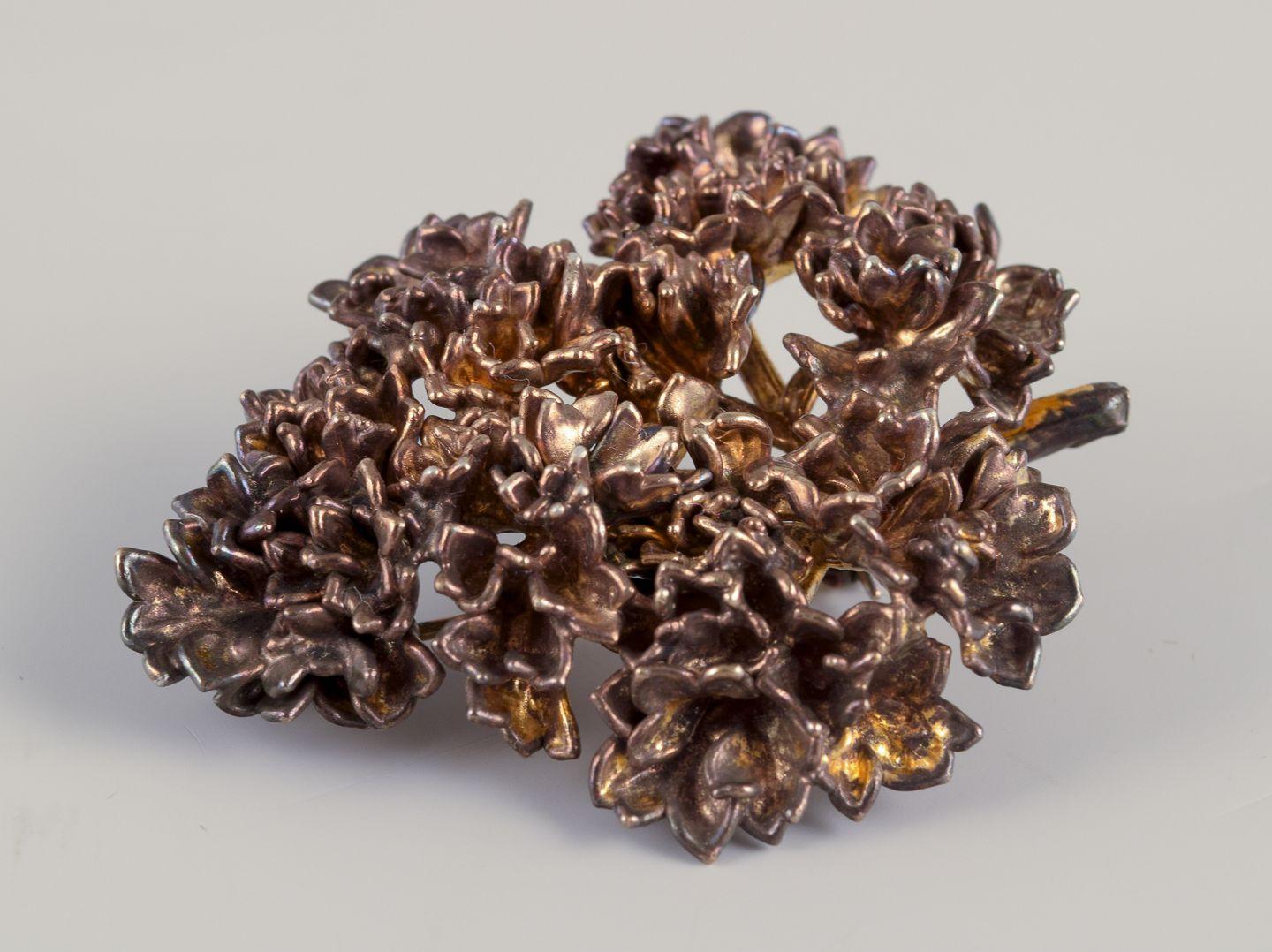 Eggert, Flora Danica Joyería. Gran broche 