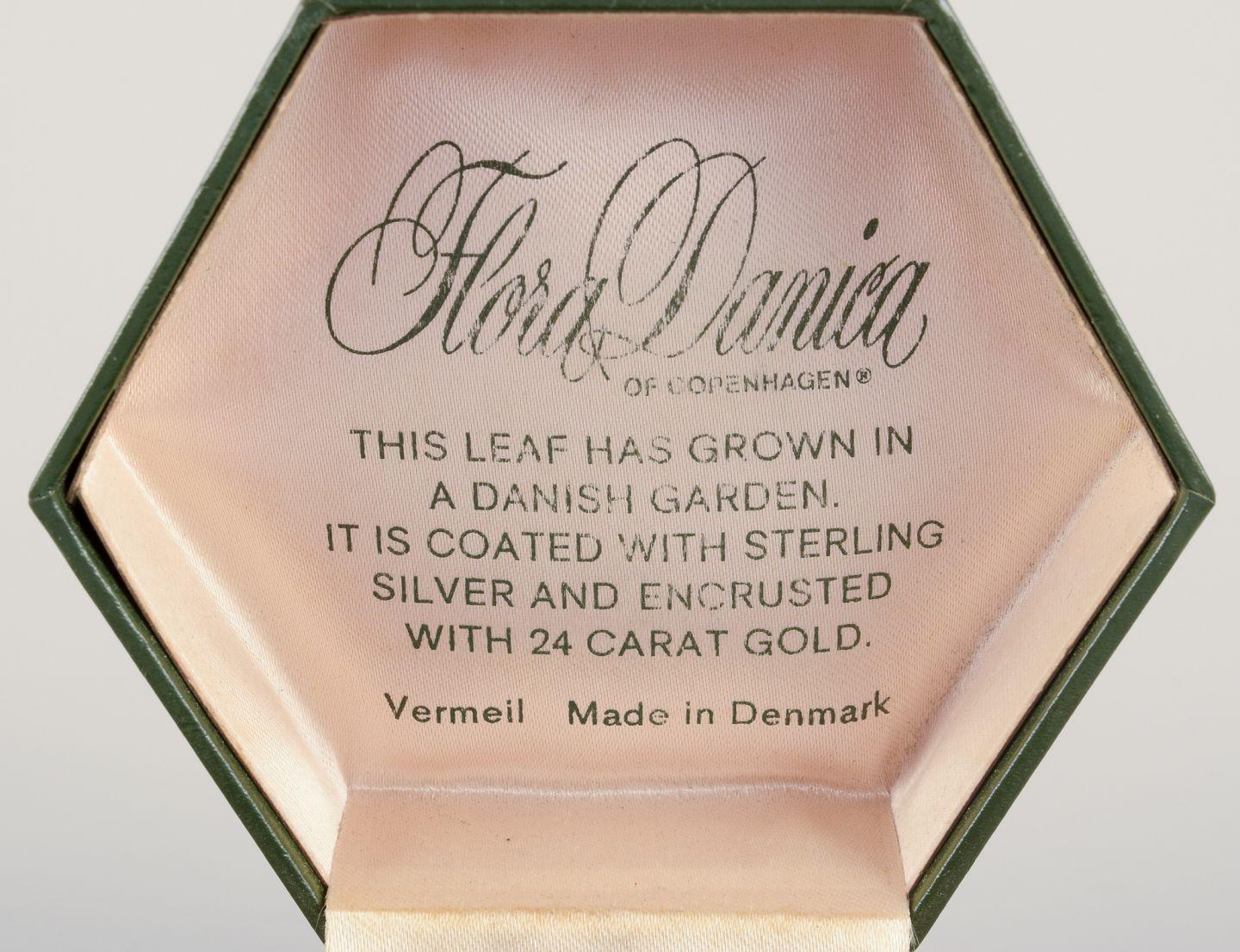 Eggert, Flora Danica Joyería. Gran broche 